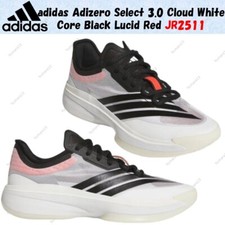 adidas Adizero Select 3.0 Cloud White Core Black Lucid Red JR2511 Men's Size