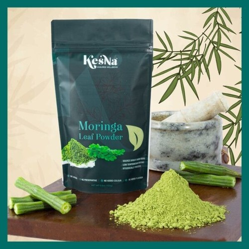Poudre De Moringa Oleifera 500g - 100% Pure, Sans Pesticides, Supplément Naturel énergie Et Digestion