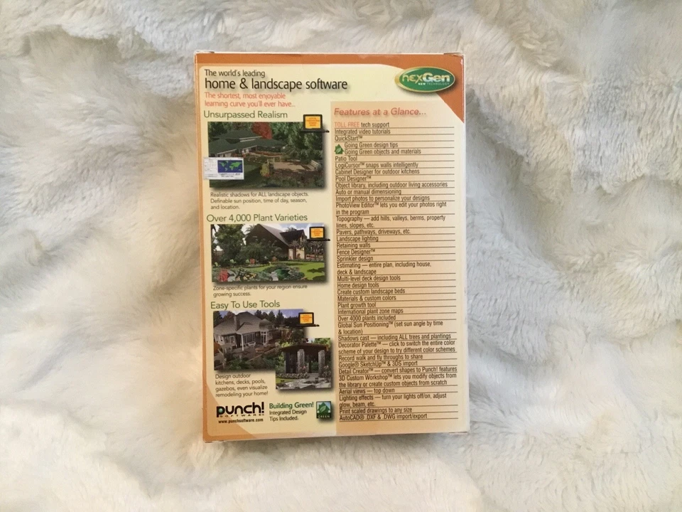 Punch! Paisaje Deck & Patio Designer 2009 - Incluye CD y guía del usuario - Usado Foto 3 de 4