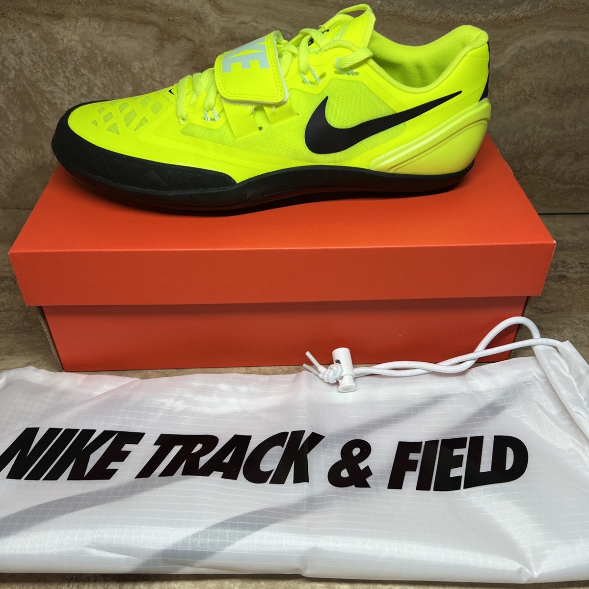 Nike Zoom Rotational 6 Track & Field Throwing Shoes Volt Men's