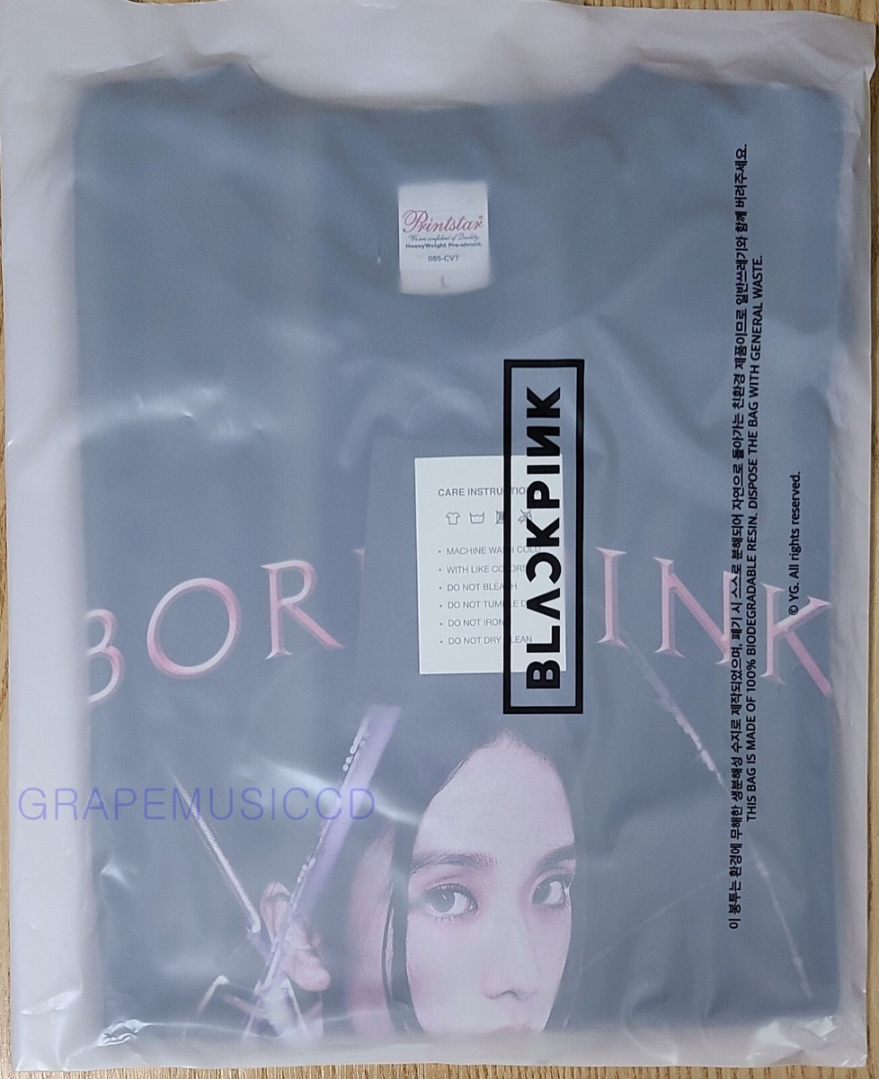 BLACKPINK BORNPINK TOUR-Tシャツ　Lサイズ BlackPink Born Pink Tour 2022 Official Shirt Men Small KPOP