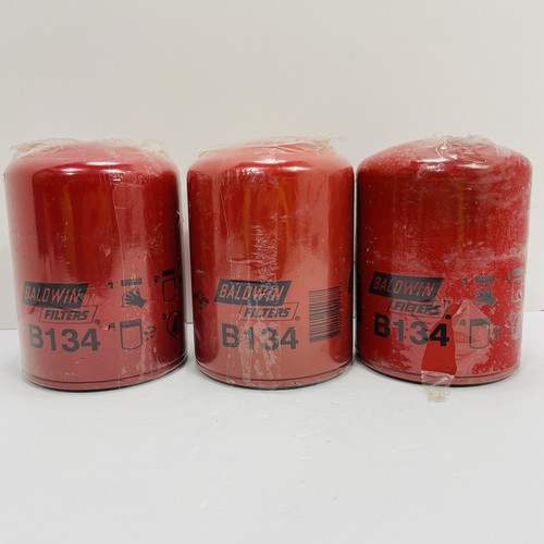 Qty 3 Baldwin B134 Spin-On Oil Lube Filters ~New Surplus~ | eBay