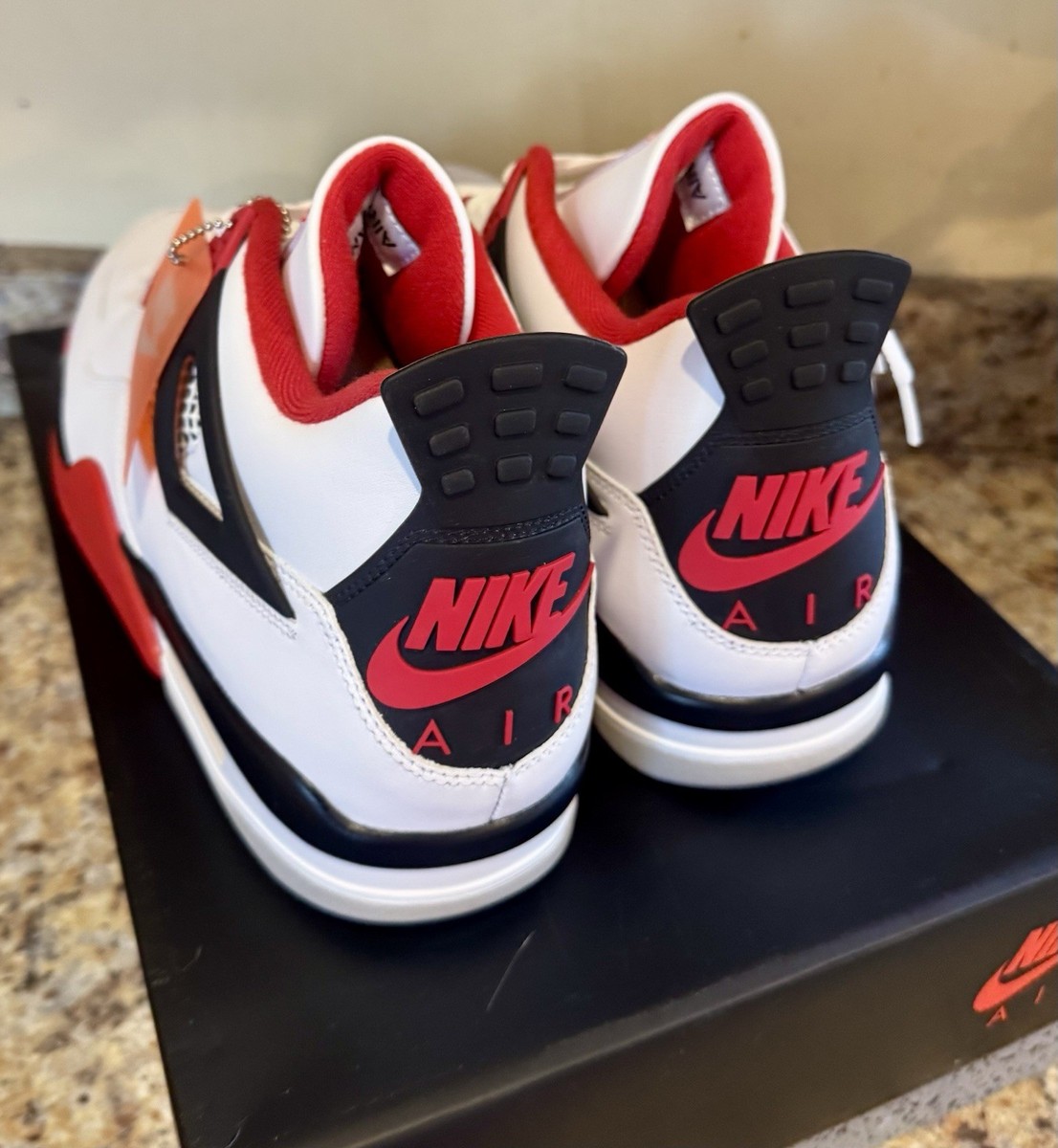 Size 14 - Jordan 4 Retro OG Mid Fire Red for sale online | eBay