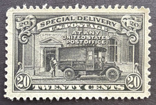 US 1951 Scott # E19 Special Delivery MNH Stamp Post office Truck 20c