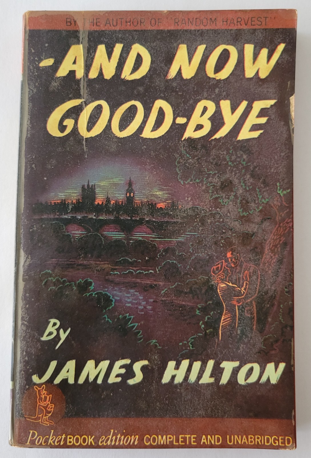 And Now Good-Bye, James Hilton 1941. Pocket Books no. 89 1st printing