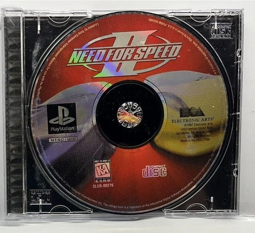 Need for Speed 2 II (PlayStation 1, 1997) Clean Tested Working - Free Ship