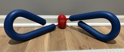 Vintage ThighMaster Suzanne Somers Blue & Red Exercise Fitness Equipment