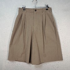 GU by Uniqlo Womens Medium 28 in Waist High-Waisted Checkered Culottes