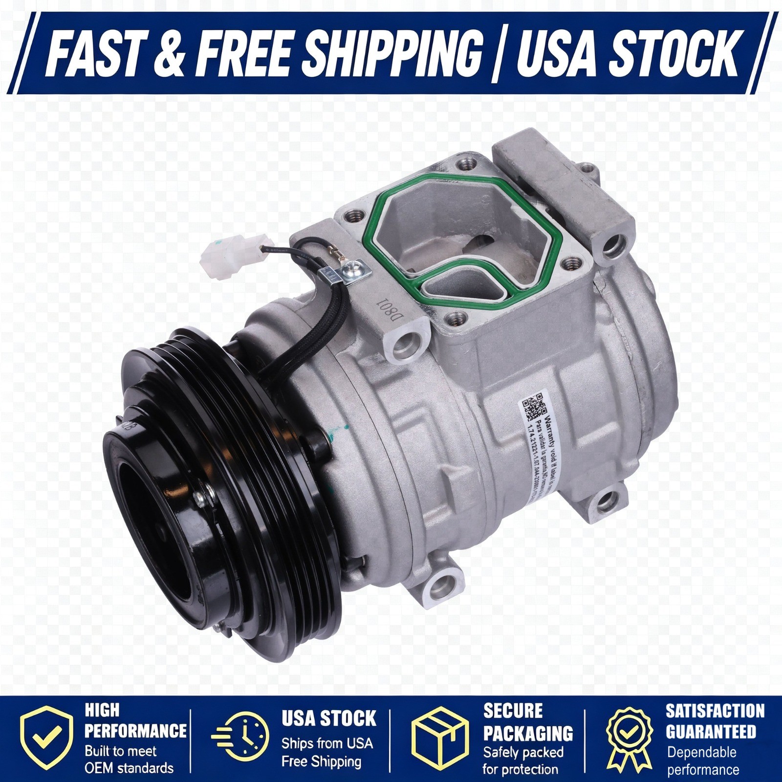 Acura NSX Zanardi Edition 1997-2002 Compressor with bracket P/N 67366