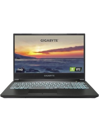 Gigabyte G5 MD Gaming Laptop Core i5 RTX 16GB 15.6'' SSD Windows 11 Black
