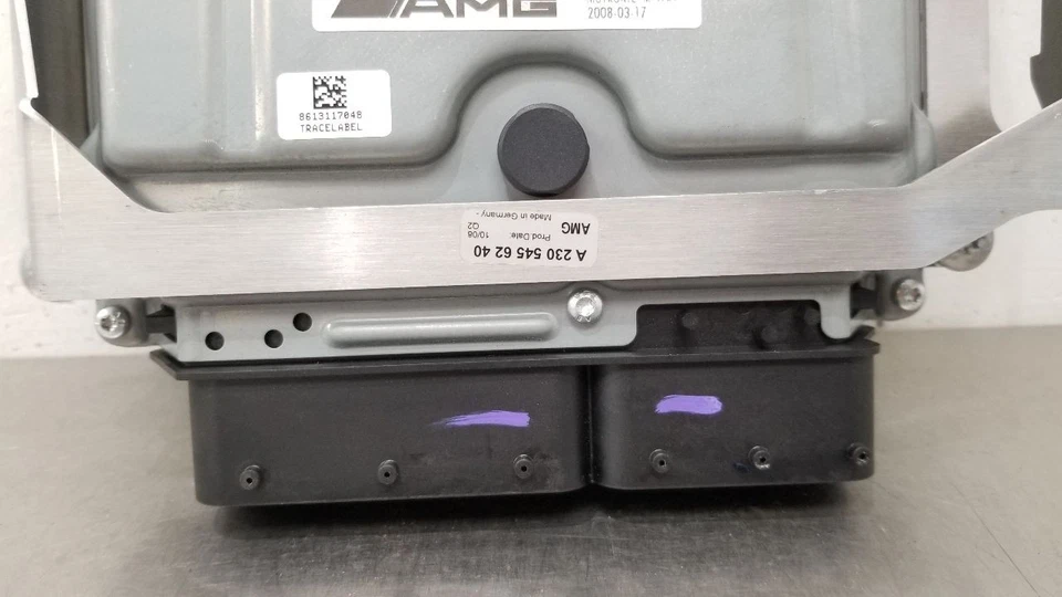 09 MERCEDES BENZ AMG SL63 R230 MÓDULO DE CONTROL MOTOR 6,2 L ECM 1561506179 Foto 4 de 4