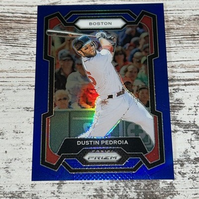 2024 Panini Prizm -  Blue Prizm #155 Dustin Pedroia /199