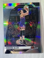 2024 Panini Prizm WNBA #124 Rebecca Allen Silver Prizm Phoenix Mercury 