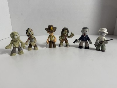 Funko Mystery Minis: The Walking Dead Set of 6 Figures Rick Shane Dale