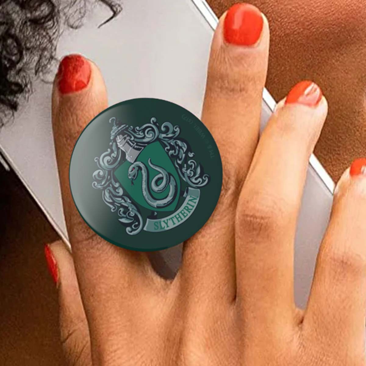 PopSockets PopGrip Serpentard Vert pour Smartphone - 4