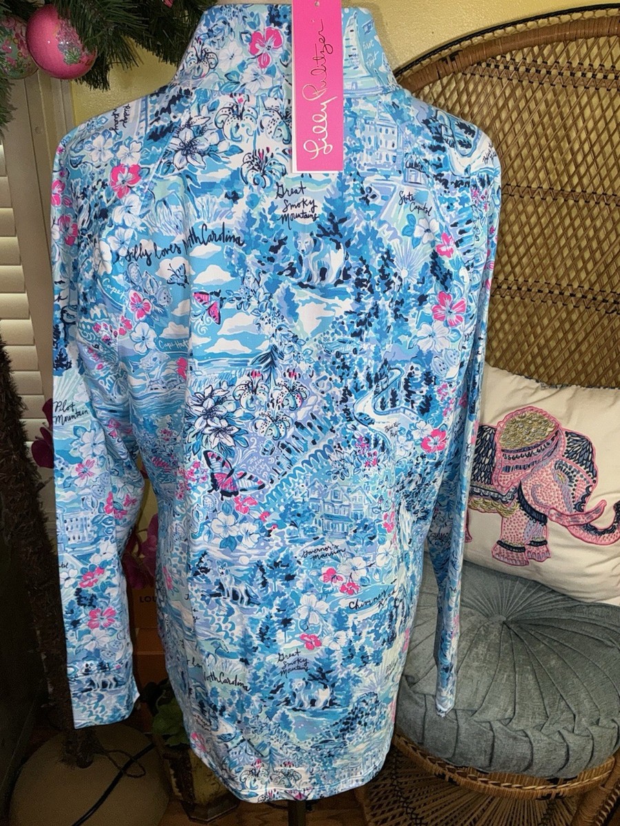 Lilly Pulitzer NWT UPF 50+ Skipper Popover Lilly Loves North