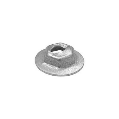 100 Thread Cutting Nuts 1/8'' Stud Size 5/16'' Hex