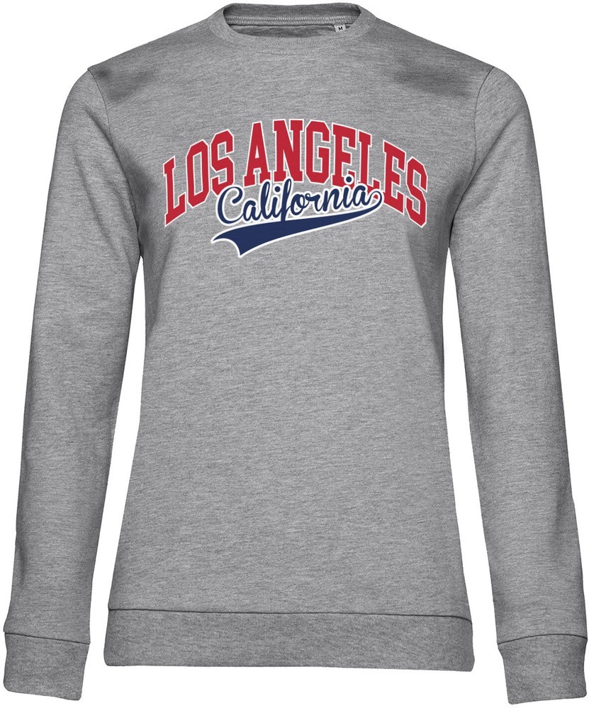 Hybris Los Angeles California Girly Sweatshirt Damen Heather-Grey 8290₽