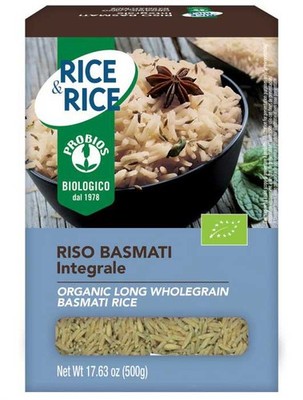 Rice&Rice Riso Basmati Integrale Probios 500g