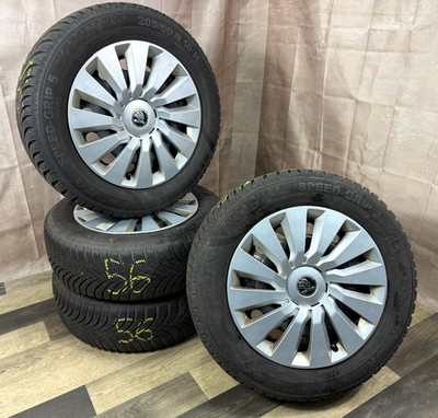 Skoda Octavia NX Winterräder Stahl Semperit 205/60R16 92H 5Q0601027BR (ab2020)