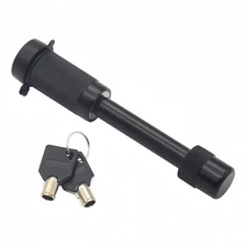 Hitch Pin Lock with 2 Keys and Cover Truck Trailer Receiver Hitch 5/8" Locking