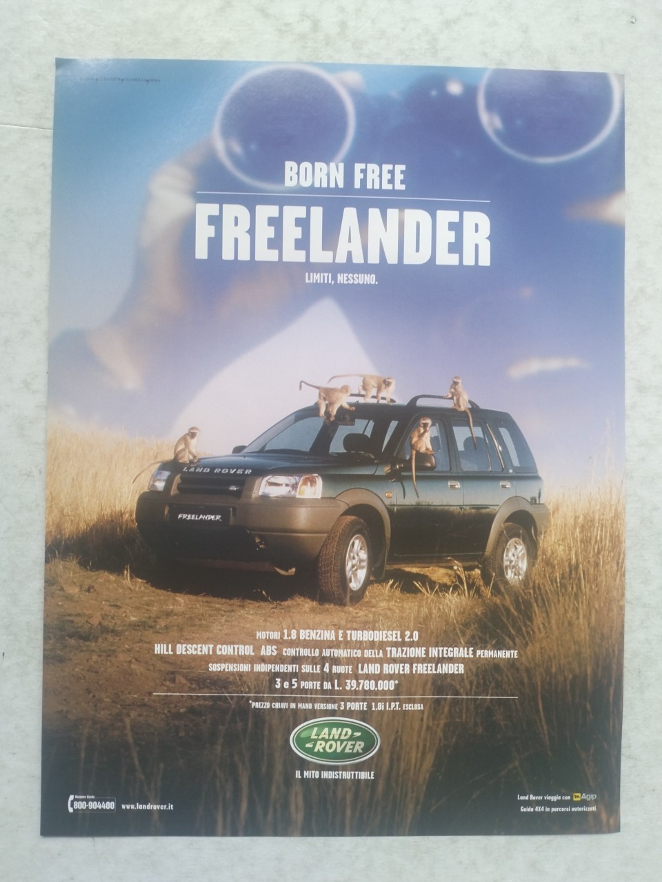 RITAGLIO - LAND ROVER FREELANDER - GQ 2000