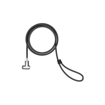 Compulocks CL15 T-BAR SECURITY KEYED CABLE LOCK BLACK