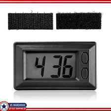 Universal Stick On Digital Clock Car Dashboard Clear Lcd Display Bcolor Black Universal Stick On Digital Clock Car Dashboard Clear Lcd Display Bcolor Black