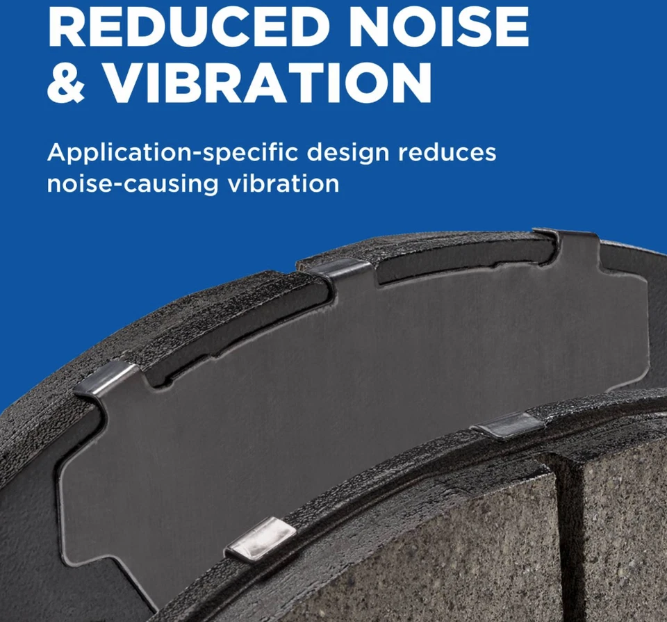 WAGNER ZD2087 quickstop brake pad hardware included ceramic fits OEM ford f-150 - Image 3 of 4