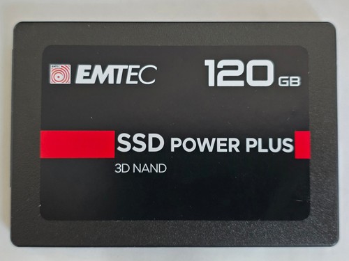 120GB EMTEC SSD Power Plus - 3D NAND - 2.5" SATA III SSD