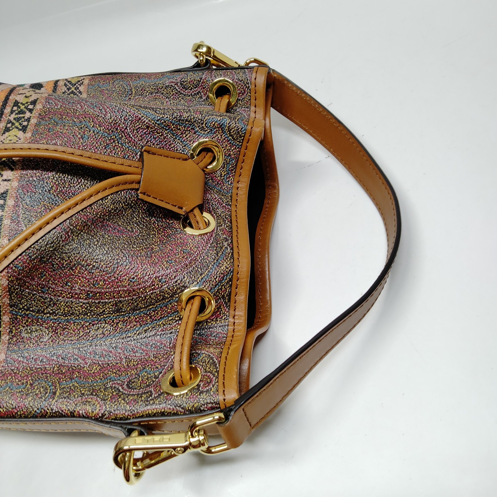 Etro Hand Bag Brown PVC 2880977 — image 10