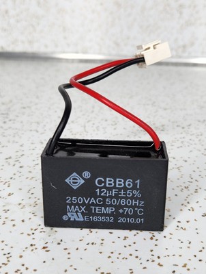 Sunbeam Bread Maker Machine Model 5891 Replacement Parts CBB61 2 Wire Capacitor