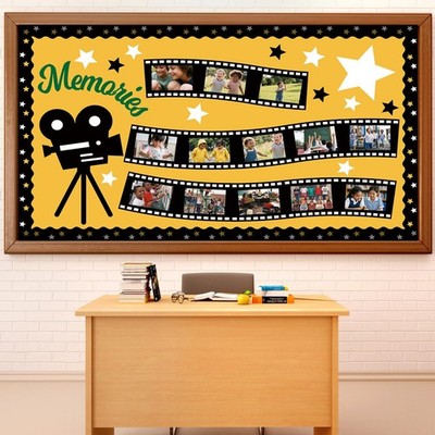YooNotee Graduation End of Year Bulletin Board Decoration Set - Class Yellow