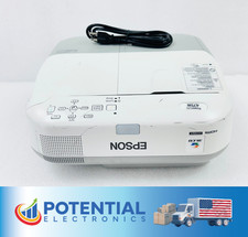 USED Epson LCD PowerLite 475W Ultra Projector H455A HIGH HOURS FREE SHIPPING   