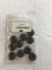 Lot of 10 USGI Uniform BDU Pants and Shirt Buttons Green FREE SHIPPING
