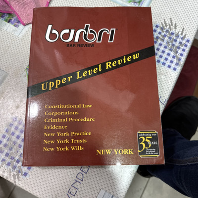 Barbri Bar Review Upper Level Review - Top Zustand 2004