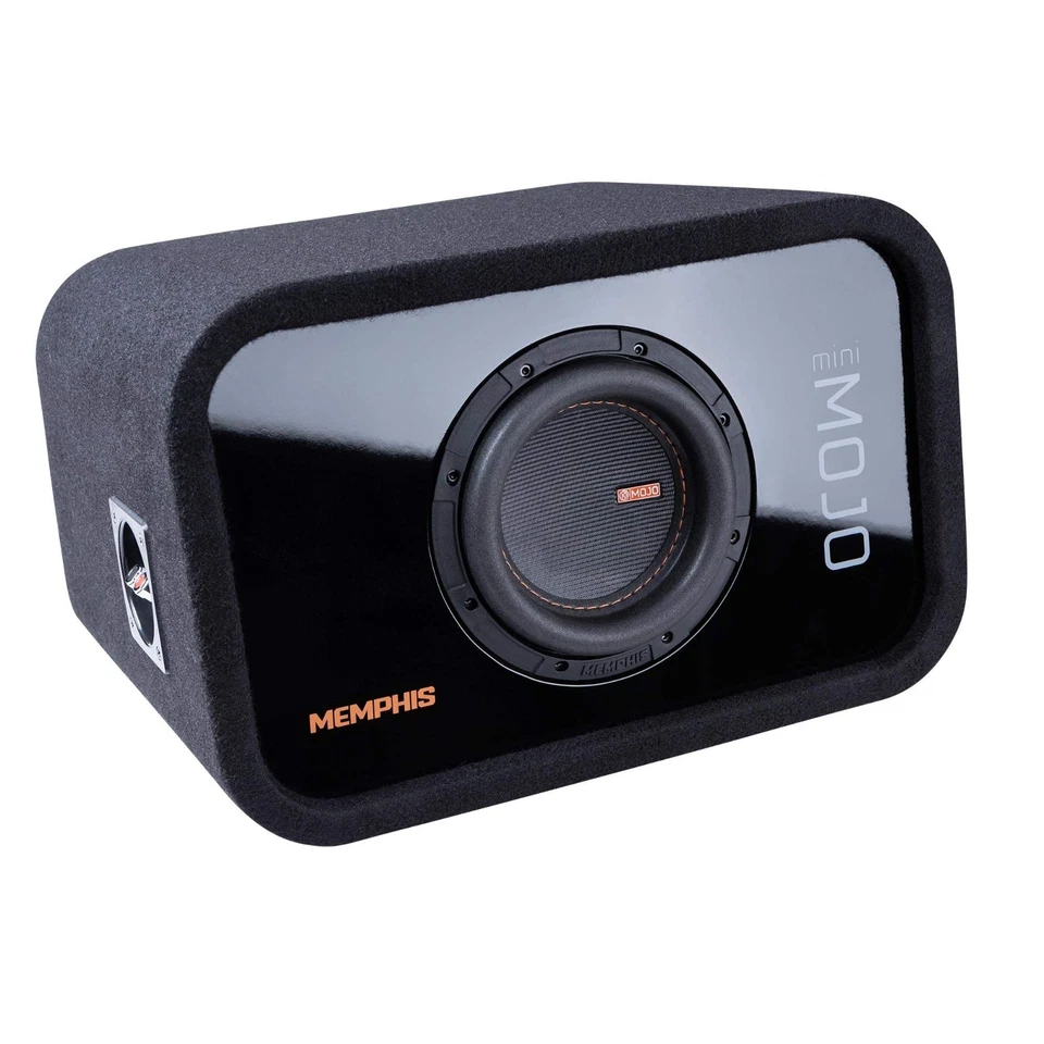 NUEVO DEFECTO MENOR Memphis Mojo Mini MJME8S1 Único 8" Cargado 1 Ohm Gabinete Foto 2 de 4