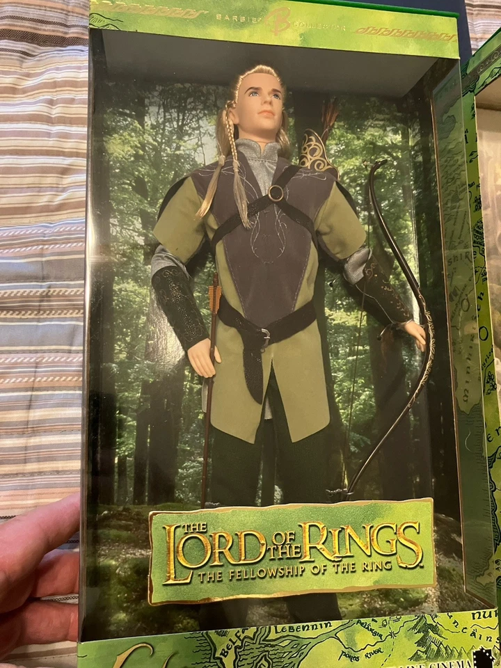Juego Señor de los Anillos Barbie - Ken As Legolas & Barbie As Galadriel Foto 2 de 4