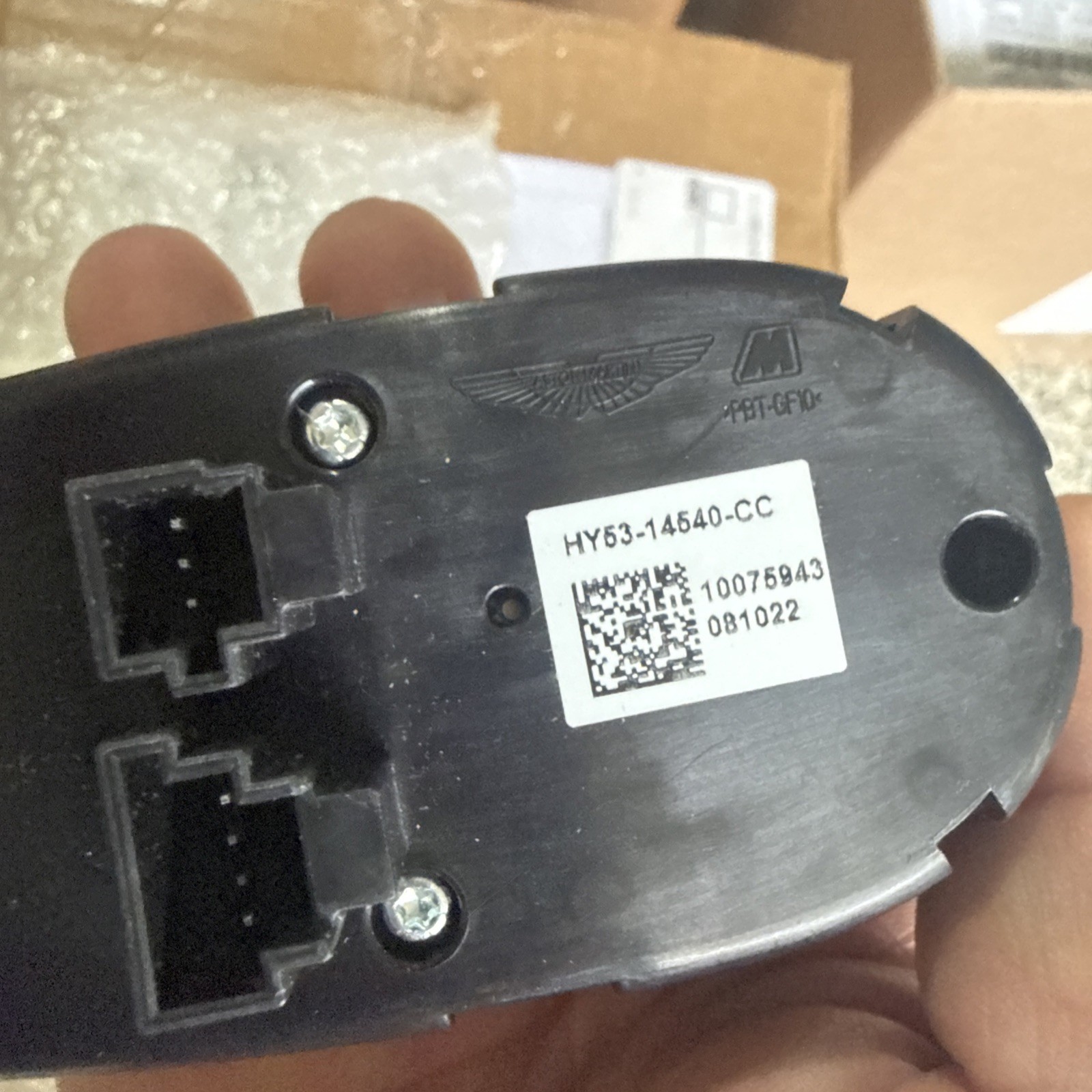 For ASTON MARTIN DB11/Vantage4.0/DBS Front Left Door Window Switch HY53-14540-CC
