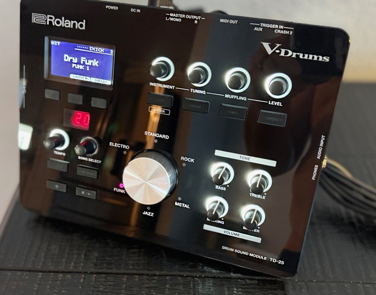 美品 Roland TD-25 音源 モジュール 美品 Roland TD-25 音源 モジュール - メルカリ