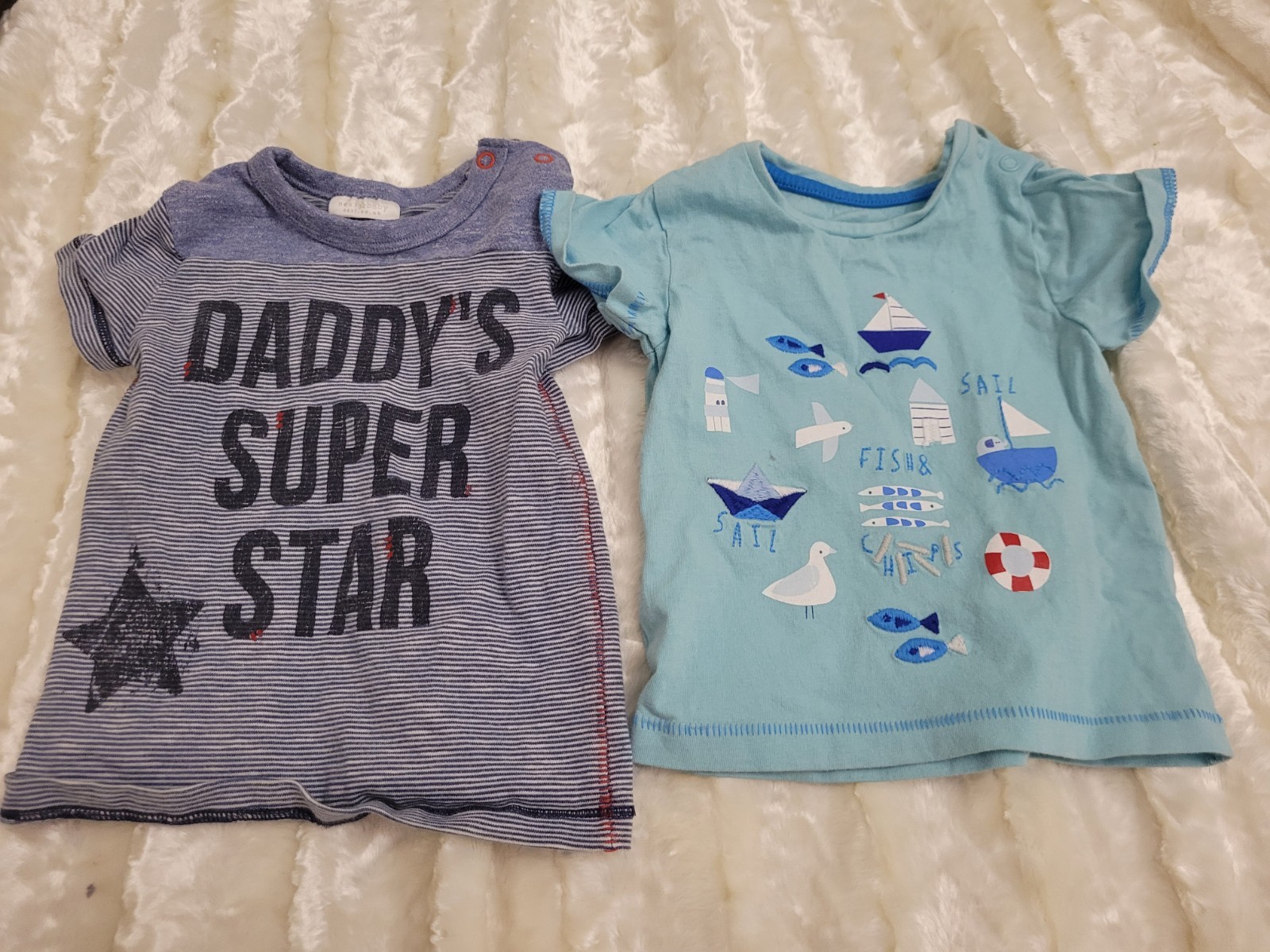 Baby Boys Aged 3-9 Months  Next Mini Club Tshirt Bundle Cotton See Labels