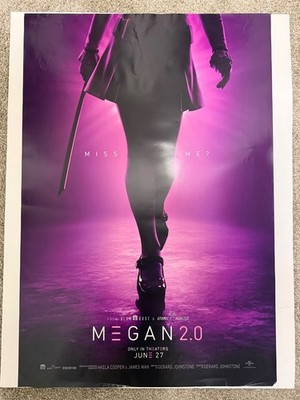 Original M3GAN 2.0 (Megan 2) Movie Poster Advance DS Child's Play