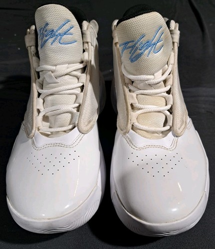 Nike Mens 8.5 Air Jordan Max Aura 4 Shoes White University Blue DN3687-100 - Picture 9 of 12