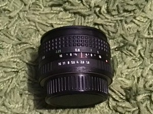 Pentacon Prakticar 50mm f/1.8 MC Lens Praktica PB Mount Mechanically working
