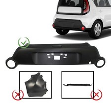 Fits Kia Soul 2014 2015 2016 Rear Upper Bumper Cover Assembly 86611b2110 Fits Kia Soul 2014 2015 2016 Rear Upper Bumper Cover Assembly 86611b2110