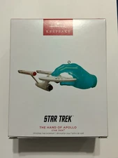 Hallmark 2023 Star Trek Enterprise Hand of Apollo Keepsake Ornament 