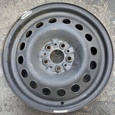 Alfa Romeo Steel Black 164 Original Wheel 15x6 1991-1993 Rim Factory OEM 58147