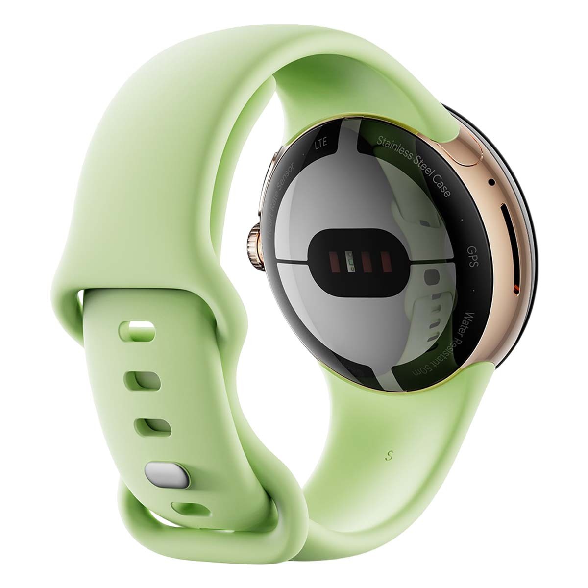 Bracelet Actif pour Pixel Watch Jaune S L montre Google sport et fitness