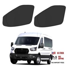 Front Side Window Sun Shade for 2015 Silver  Black  Fits 2015-2024 Ford Transit