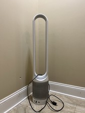 Dyson TP02 Bladeless Tower Fan Oscillation 10-Speed 120V White/Silver